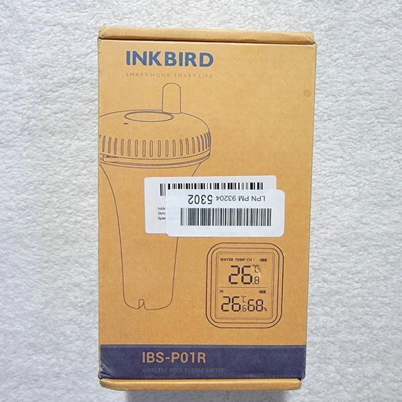 Inkbird Wireless Pool Thermometer Floating Outdoor Swimming Pool Pond  IBS-P01R - Picture 1 of 5